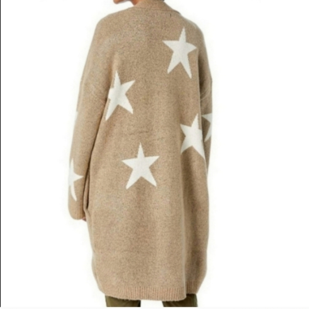 Blank NYC Stars Open Front Cardigan Size Small - Picture 2 of 8